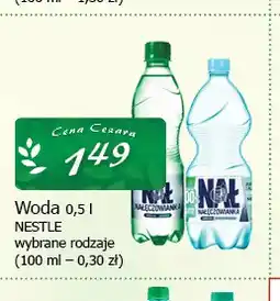 Cezar Delikatesy Woda Nałęczowianka Nestlé oferta