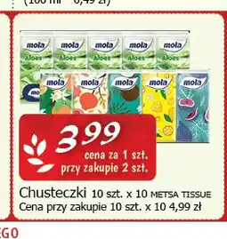 Cezar Delikatesy Chusteczki higieniczne 10-pak Mola Metsa Tissue oferta