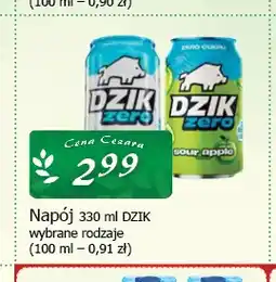 Cezar Delikatesy Napój Dzik Zero oferta