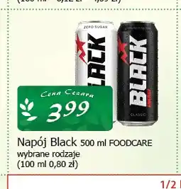 Cezar Delikatesy Napój energetyczny Black Foodcare oferta