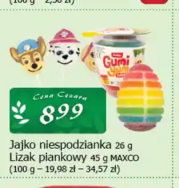 Cezar Delikatesy Lizak piankowy Maxco oferta