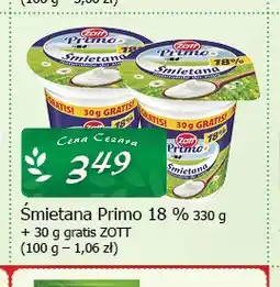 Cezar Delikatesy Śmietana Primo Zott 18% oferta