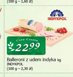 Cezar Delikatesy Balleroni z udem indyka Indykpol oferta