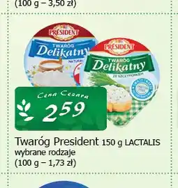 Cezar Delikatesy Twaróg Delikatny President Lactalis oferta