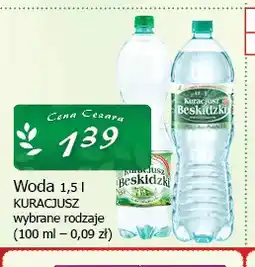 Cezar Delikatesy Woda Kuracjusz Beskidzki oferta