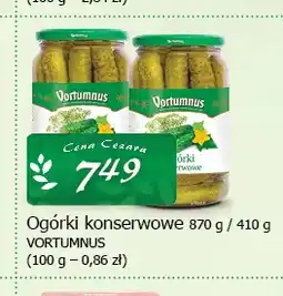 Cezar Delikatesy Ogórki konserwowe Vortumnus oferta