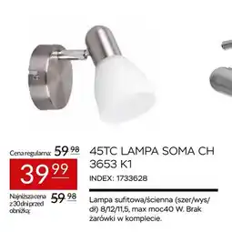 Abra 45TC Lampa Soma Ch 3653 K1 oferta