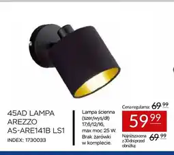Abra 45AD Lampa Arezzo AS-ARE141B LS1 oferta