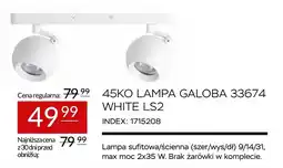 Abra 45KO lampa Galoba 33674 White LS2 oferta