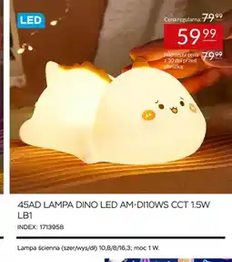 Abra Lampa Dino LED AM-DI10WS Cct LB1 45AD oferta