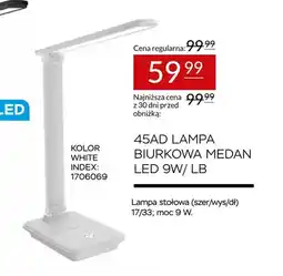 Abra Lampa biurkowa Medan LED 45AD Lb oferta