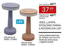 Abra 45DL Lampa stołowa Maria ładowalna LB1 oferta