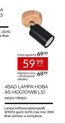Abra Lampa 45AD Hoba AS-HOG101WB LS1 oferta