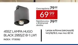 Abra 45SZ Lampa Hugo Black 2955/Z-B-1 LW1 oferta