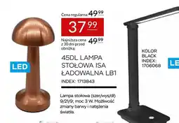 Abra Lampa stołowa Isa ładowalna 45DL LB1 oferta