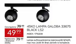 Abra 45KO lampa Galoba 33675 Black LS2 oferta