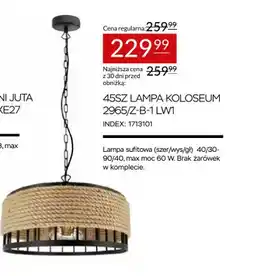Abra Lampa sufitowa 45SZ Koloseum 2965/Z-B-1 LW1 oferta