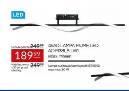 Abra Lampa sufitowa 45AD Fiume LED AC-FI38LB LW1 oferta