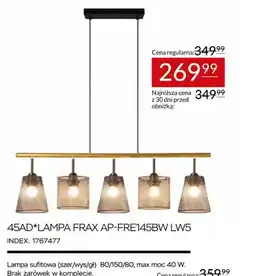 Abra Lampa Frax AP-FRE145BW LW5 oferta