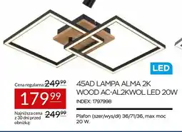Abra 45AD Lampa Alma 2K Wood AC-AL2KWOL LED oferta