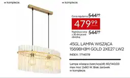 Abra 45GL lampa wisząca 15698H3 m Gold 2xE27 LW2 oferta