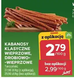 Stokrotka Market Kabanosy klasyczne wieprzowe, drobiowo-wieprzowe oferta