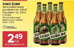 Stokrotka Market Piwo ŻUBR oferta