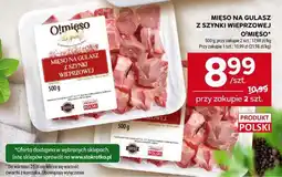 Stokrotka Market Mięso na gulasz z szynki wieprzowej O!Mięso oferta