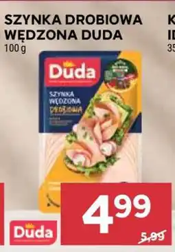 Stokrotka Market Szynka drobiowa wędzona Duda oferta