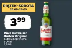 Netto Piwo Budweiser Budvar Original oferta