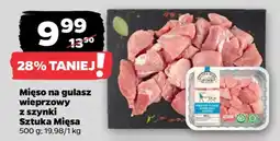 Netto Mięso na gulasz wieprzowy z szynki Sztuka Mięsa oferta