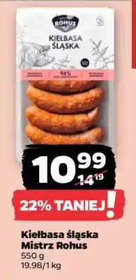 Netto Kiełbasa śląska Mistrz Rohus oferta