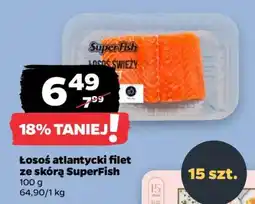 Netto Łosoś atlantycki filet ze skórą SuperFish oferta