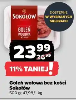 Netto Goleń wołowa bez kości Sokołów oferta