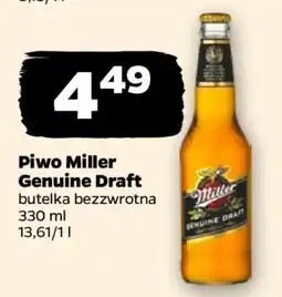 Netto Piwo Miller Genuine Draft oferta