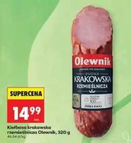 Biedronka Kiełbasa krakowska rzemieślnicza Olewnik, 320 g oferta