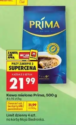 Biedronka Kawa mielona Prima, 500 g oferta