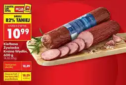 Biedronka Kiełbasa Żywiecka Kraina Wędlin 600 g oferta