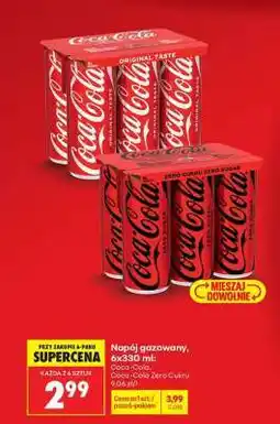 Biedronka Napój gazowany 6x330 ml oferta