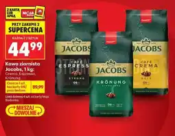 Biedronka KAWA ZIARNISTA JACOBS 1 KG oferta