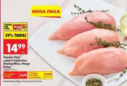 Biedronka Świeży filet z piersi kurczaka Kraina Mięs, Mega Paka oferta