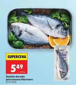 Biedronka Świeża dorada patroszona Marinero oferta