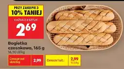 Biedronka Bagietka czosnkowa 165 g oferta