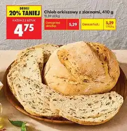 Biedronka Chleb orkiszowy z ziarnami, 410 g oferta