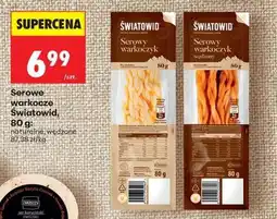 Biedronka Serowe warkocze Światowid, 80 g oferta
