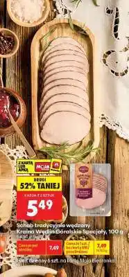 Biedronka Schab tradycyjnie wędzony Kraina Wędlin Góralskie Specjały, 100 g oferta