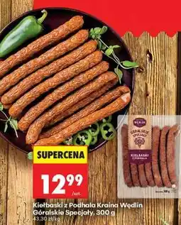 Biedronka Kiełbaski z Podhala Kraina Wędlin Góralskie Specjały, 300 g oferta