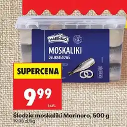 Biedronka Śledzie moskaliki Marinero, 500 g oferta