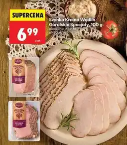 Biedronka Szynka Kraina Wędlin Góralskie Specjały, 100 g oferta