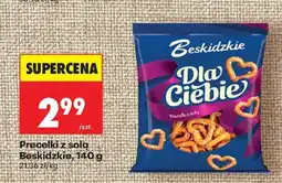 Biedronka Precelki z solą Beskidzkie, 140 g oferta